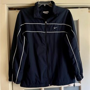 Vintage nike windbreaker, navy blue